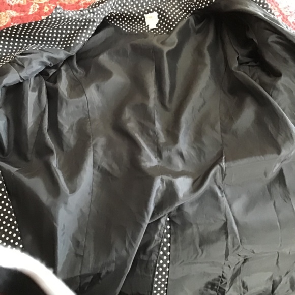 Lauren Conrad dot jacquard jacket. Size 14 - Picture 8 of 9